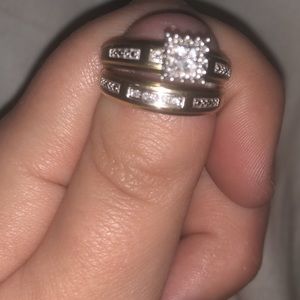 Keepsake Ivy Set Certified Diamond Accent 10kt